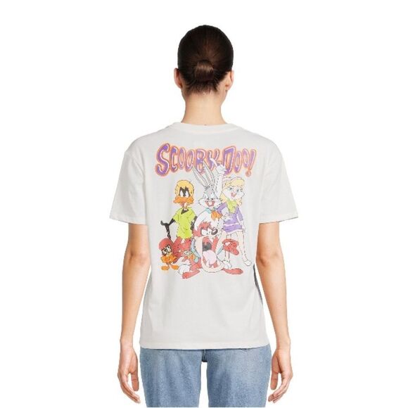 Scooby-Doo & Mickey Women's Graphic Tee with Short Sleeves Sizes XXL - Picture 4 of 5